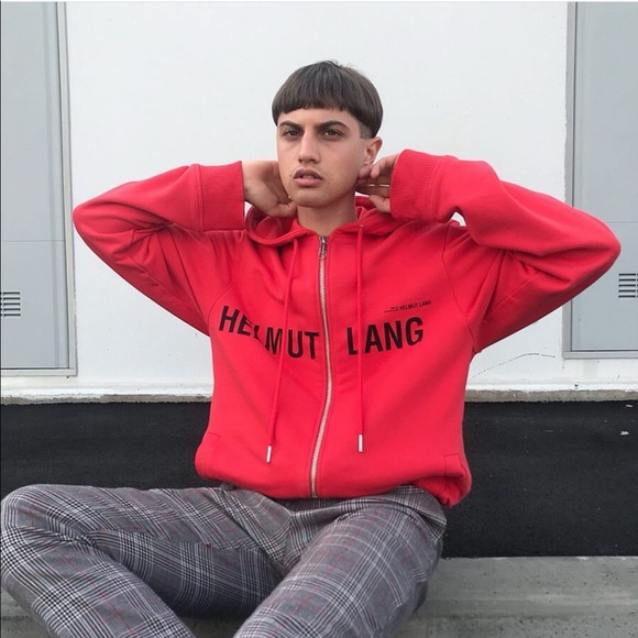 Helmut Lang Other - HELMUT LANG RED CAMPAIGN ZIP HOODIE
*SOLD OUT* S/M